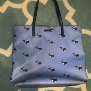 Kate Spade “Whale Print” over the shoulder bag.